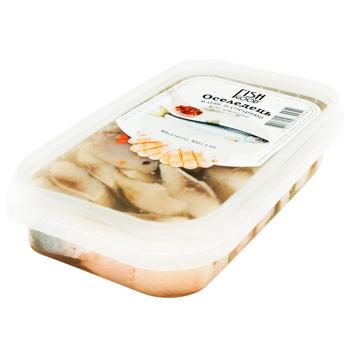 Fish Good Herring Fillet Pieces with Spices in Oil 300g - buy, prices for Supermarket "Kharkiv" - photo 1