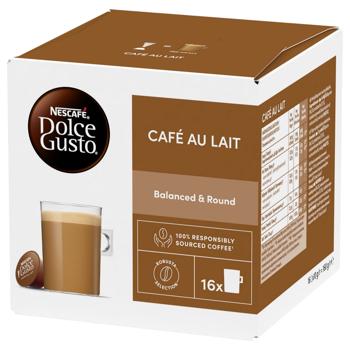 Кофе в капсулах NESCAFÉ® DOLCE GUSTO® Café au Lait 10г*16шт - купить, цены на - фото 3