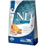 Farmina N&D Ancestral Grain Ocean Adult сухий корм для котів 5 кг - тріска, спельта, овес та апельсин