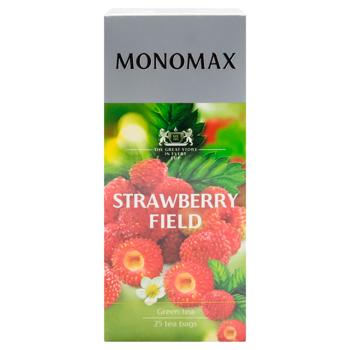 Чай зеленый Monomax Strawberry Field 1,5г*25шт - купить, цены на - фото 2