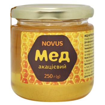 Мед Novus акациевый натуральный 250г