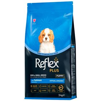 Reflex Plus Hypoallergenic Puppy Dry Food with Salmon for Puppies of Small and Miniature Breeds 3kg - buy, prices for MasterZoo - photo 1