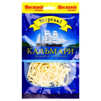 Morski Dried Salted Squid 50g - buy, prices for NOVUS - photo 1