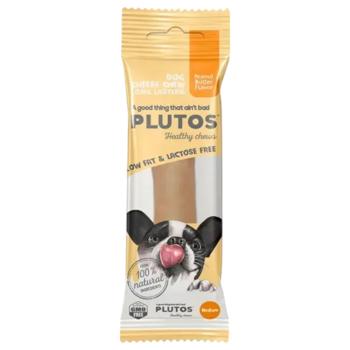 Ласощі для собак кісточка сирна Plutos, розмір M - арахісове масло - купить, цены на MasterZoo - фото 1