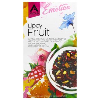 Askold Lippy Fruit Black Tea 2g*20pcs - buy, prices for - photo 3