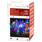 Tarrington House Multicolored Light Chain 240 LED
