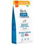 Корм сухой Brit Care Hypoallergenic с ягненком для взрослых собак больших пород 12+2кг