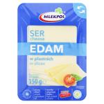 Сыр Mlekpol Эдам нарезанный 45% 150г