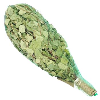 Веник для бани березовый с джутовой ручкой - купить, цены на Таврия В - фото 1