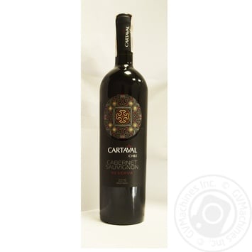 Вино Cartaval Cabernet Sauvignon Reserva червоне сухе 0.75л х6 купить, цены на МегаМаркет - фото 5