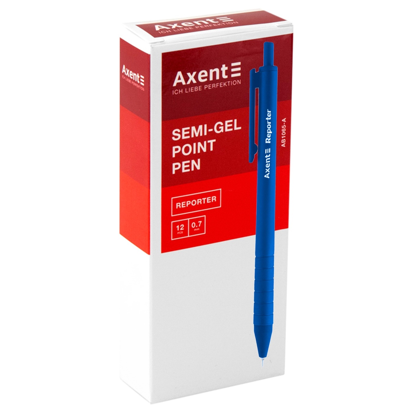 

Ручка масляная Axent Reporter AB1065-02-А синяя
