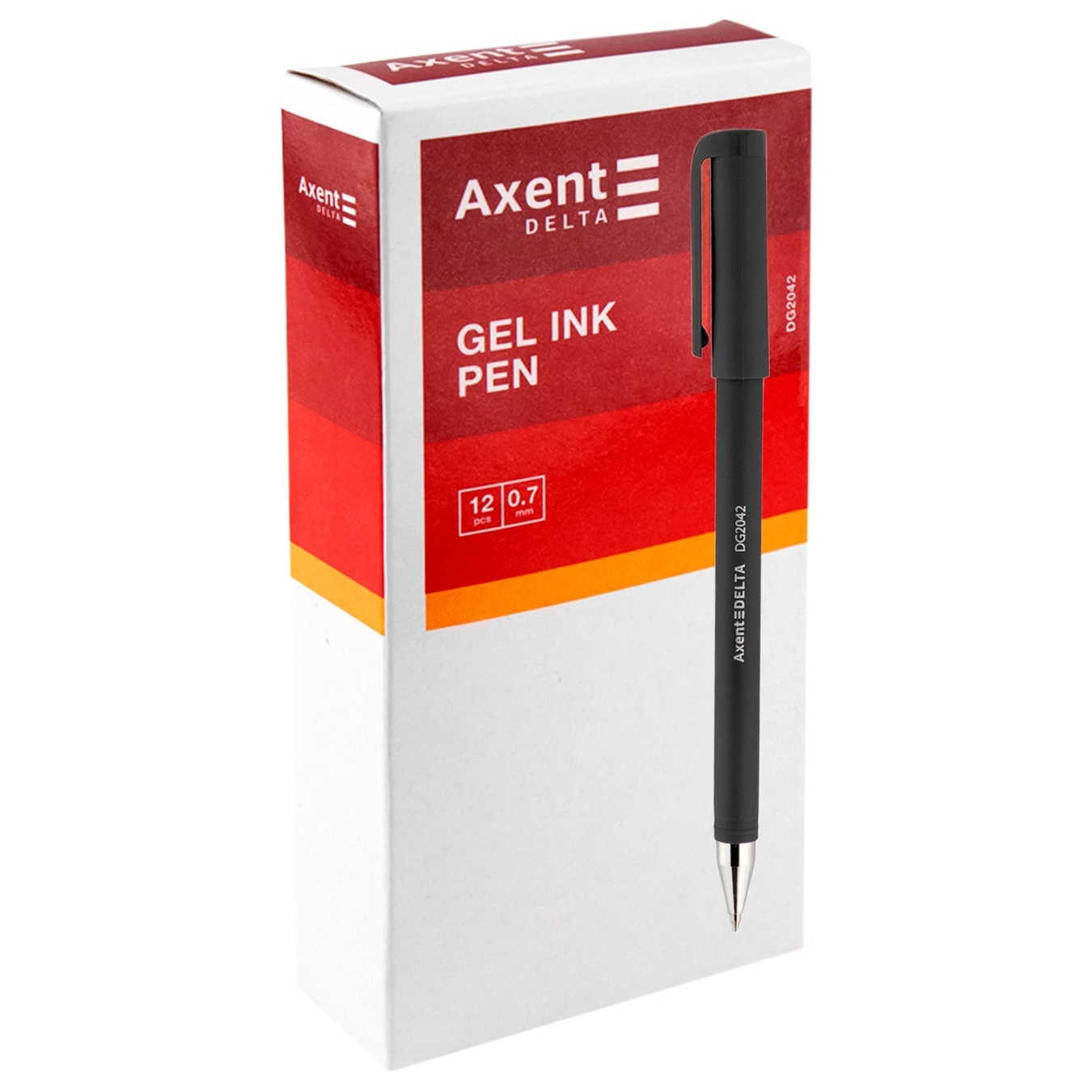 

Ручка Axent гелевая 2шт черная