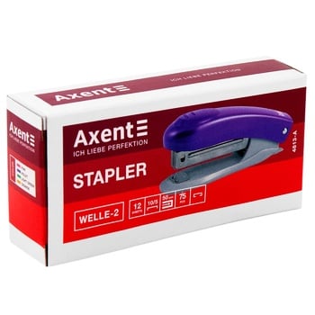 Axent Welle Stapler 12 sheets 10/15 plastic - buy, prices for METRO - photo 2