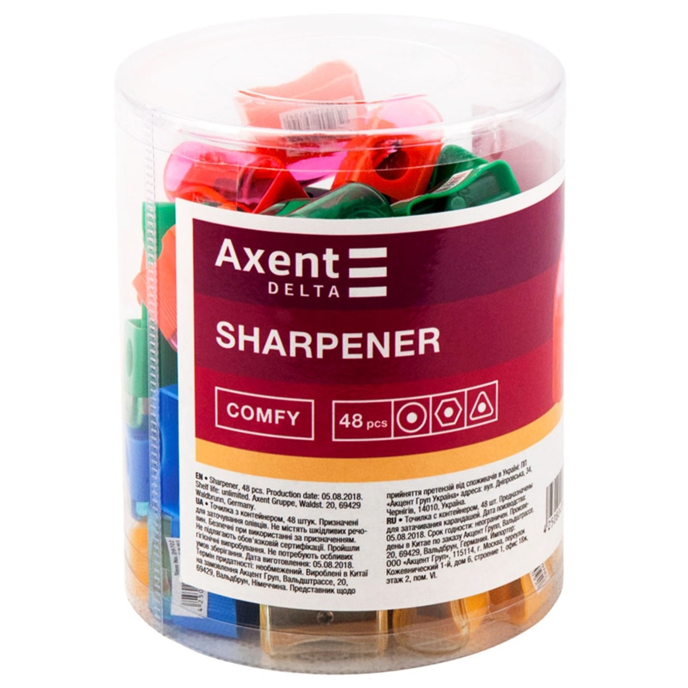

Точилка Axent Comfy D9702 в ассортименте