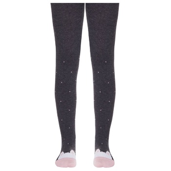 Conte Kids Tip-Top Cotton Dark Gray Children's Tights 104-110s - buy, prices for - photo 4