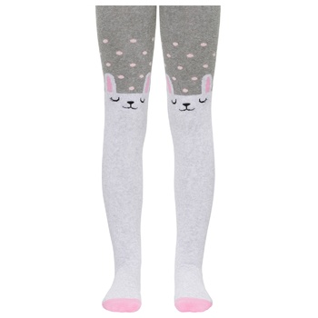 Колготки Conte Kids Sof-Tiki дитячі бавовняні світло-сірі 128-134р - купити, ціни на - фото 2