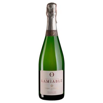 Шампанське Lamiable Brut Grand Cru біле брют 12,5% 0,75л - купити, ціни на ULTRAMARKET - фото 1