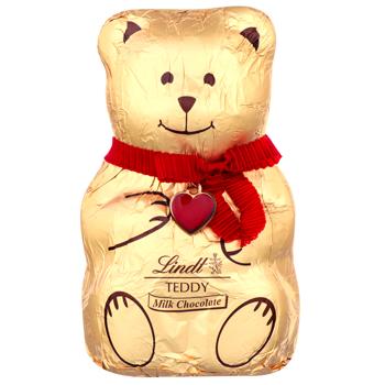 Фігурка шоколадна Lindt Teddy Ведмедик молочна 100г - купити, ціни на WINETIME - фото 1