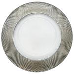 Тарілка сіра 27см 955-39-64604
