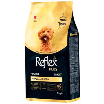Корм сухой Reflex Plus Poodle Adult с курицей для собак породы пудель 8кг - купить, цены на MasterZoo - фото 1