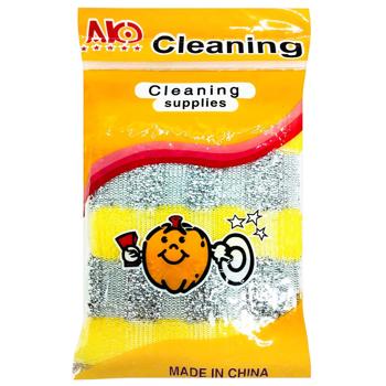 Скребок-губка 9*12см - купить, цены на КОСМОС - фото 3