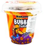Bakoma Twist Bubble Peach-Passion Fruit with Fruit Balls Yogurt 210g