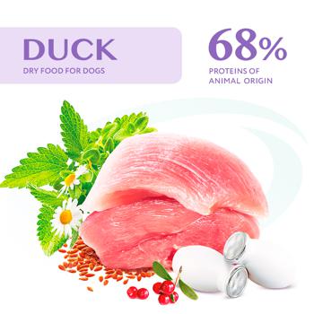 Optimeal Duck Meat Food for Adult Dogs of Small Breeds 4kg - buy, prices for MasterZoo - photo 2