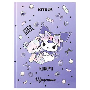 Щоденник Kite Kuromi шкільний тверда обкладинка - купити, ціни на Таврія В - фото 1