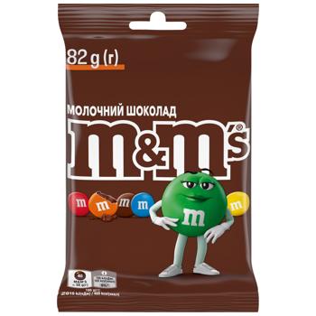 M&M's Milk Chocolate 82g - buy, prices for COSMOS - photo 1