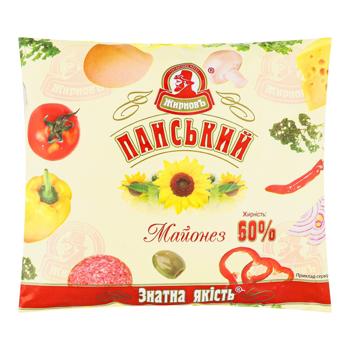 Майонез Жирнов Панский 60% 330г - купить, цены на Чудо Маркет - фото 2