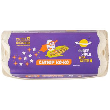 Super Ko-Ko Chicken Eggs M C1 10pcs - buy, prices for MegaMarket - photo 4