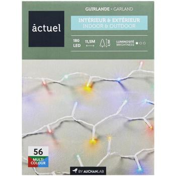 Гирлянда Actuel Наружная 180 LED 11м - купить, цены на Auchan - фото 2