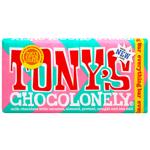 Шоколад молочний Tony's з карамеллю, мигдалем та морською сіллю 180г