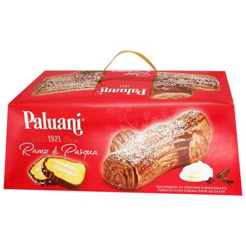 Paluani Easter Log Cake with Butter Cream in Dark Chocolate 750g