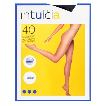 Intuicia Classic Black Women's Tights 40den 5-6s