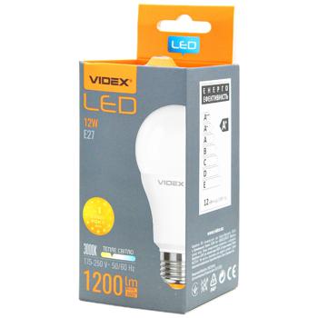 Videx LED Lamp A60е 12W E27 K3000