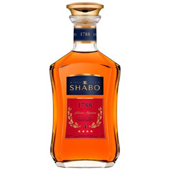 Shabo 1788 4 Years Brandy 40% 0.5l - buy, prices for COSMOS - photo 1