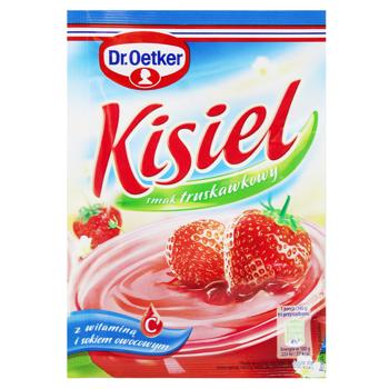 Кисель Dr.Oetker со вкусом клубники 38г