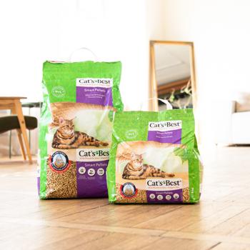 Cat's Best ‎Smart Pellets Wooden Cat Litter 5kg - buy, prices for MasterZoo - photo 3