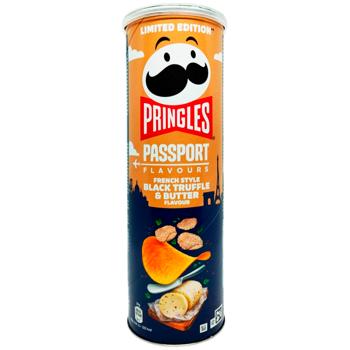 Чипсы Pringles French Style Черный трюфель и масло 165г