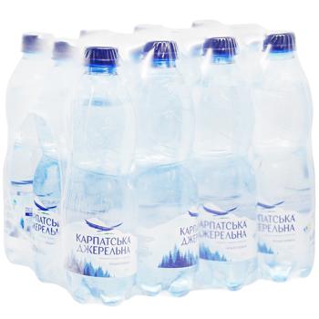 Karpatska Dzheralna Carbonated Mineral Water 0.5l - buy, prices for COSMOS - photo 3