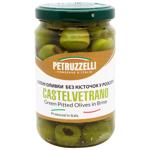 Petruzzelli Castelvetrano Pitted Green Olives in Brine 314ml