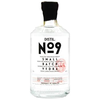 Водка Distil №9 40% 0,5л - купить, цены на NOVUS - фото 1
