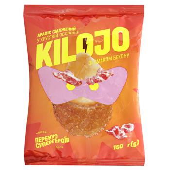 Kilojo Bacon Flavored Peanuts in Crispy Shell 150g