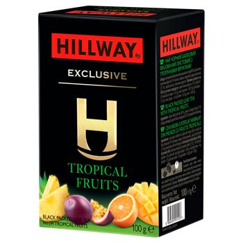 Чай чорний Hillway Exclusive Tropical Fruits листовий 100г - купити, ціни на METRO - фото 3