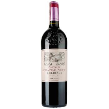 Chateau De Chateauneuf Bordeaux Dry Red Wine 13.5% 0.75l