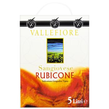 Вино Vallefiore Sangiovese Rubicone красное сухое 11% 5л - купить, цены на METRO - фото 3