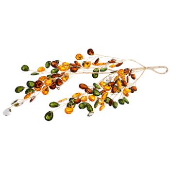 Подвеска декоративная Bona Di с кристаллами 43см