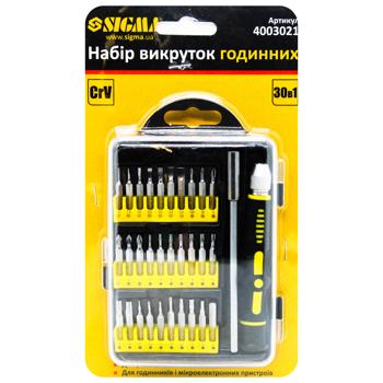 Sigma Precision Screwdriver Set 30pcs - buy, prices for METRO - photo 1