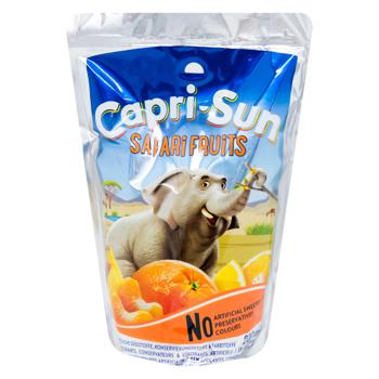 Напій соковмісний Capri-Sonne Safari Fruits 200мл - купити, ціни на - фото 2